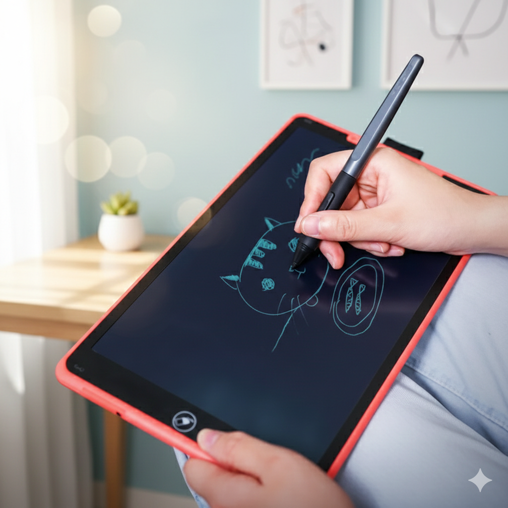 8.5" LCD Writing Tablet & Drawing Pad – সোনামণির হাতেখড়ি হোক ডিজিটাল স্ক্রিনে!